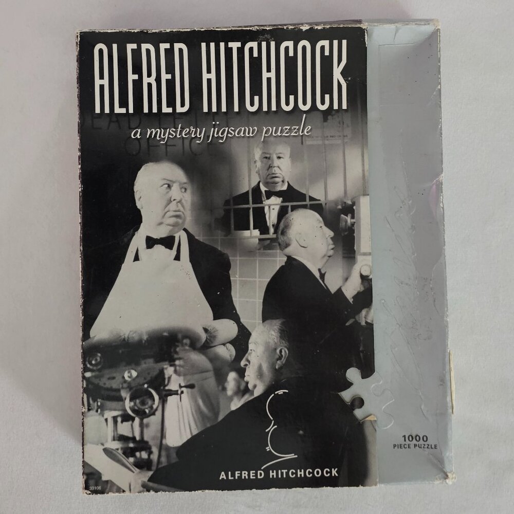 Vintage Alfred Hitchcock - A Mystery Jigsaw Puzzle